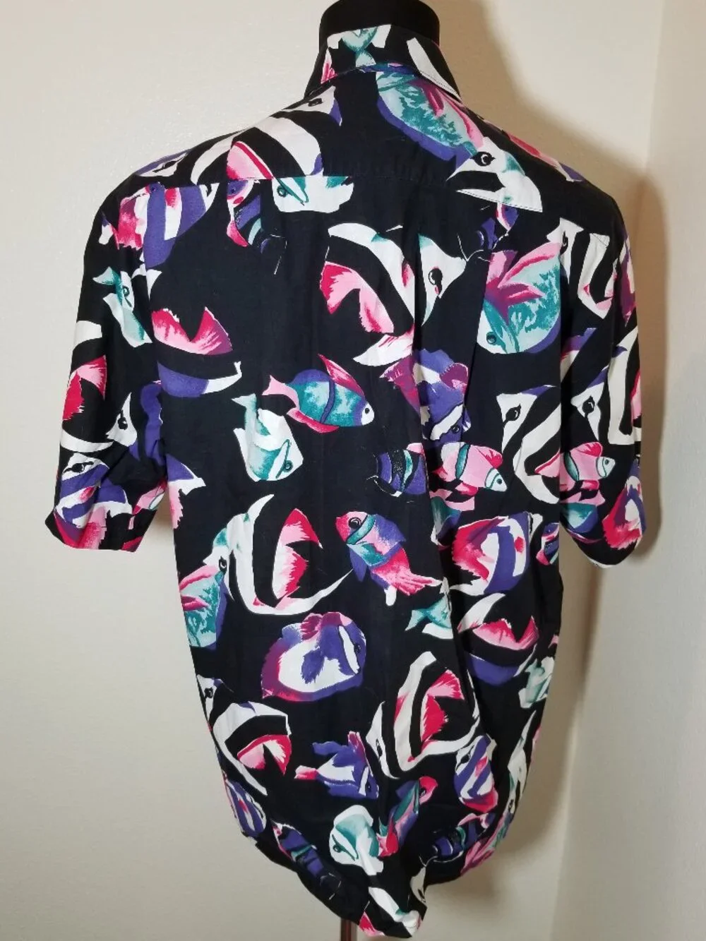 Fulton Street | Shirts | Vintage Fulton Street Mens Lt Black Hawaiian
